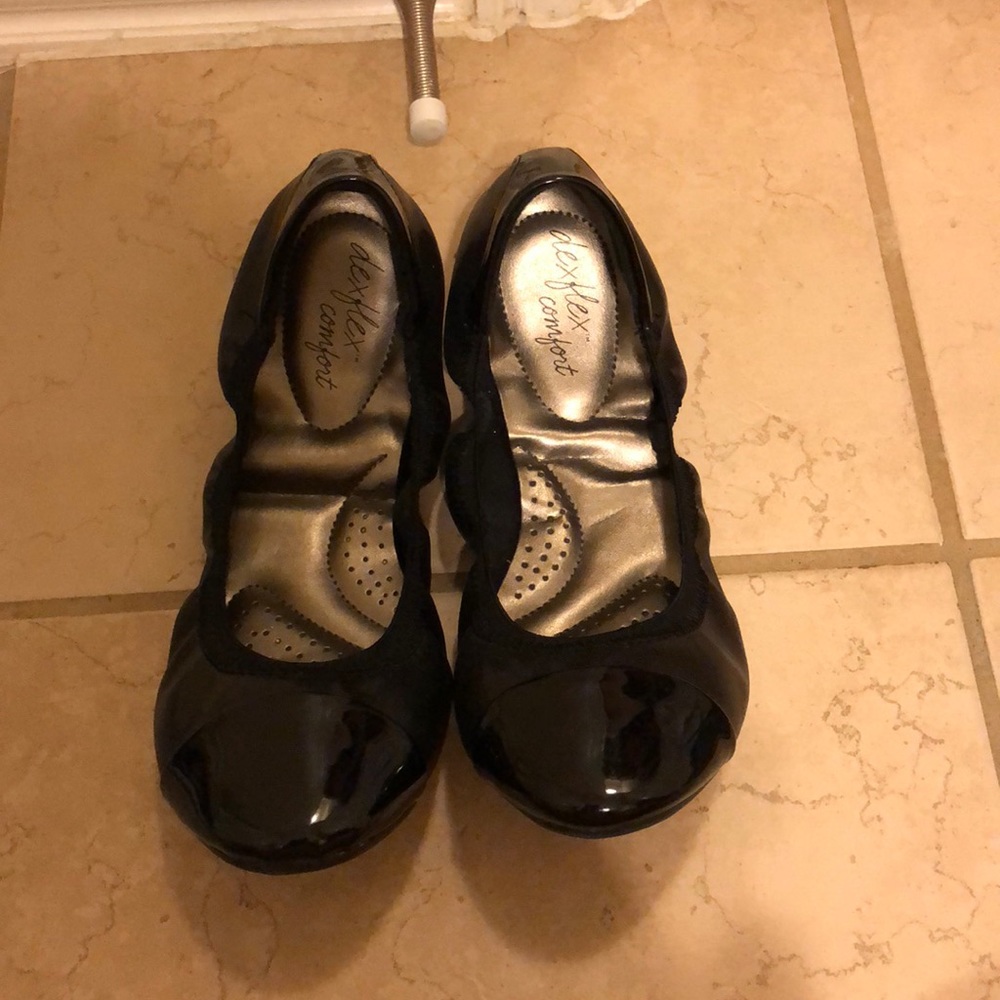Black flats